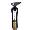 Black screw-thread corkscrew